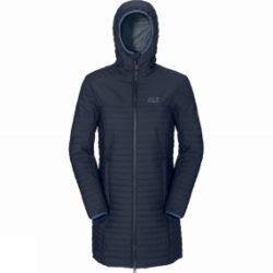 Jack Wolfskin Womens Clarenville Jacket Night Blue/Dark Sky